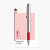 Caneta MAJOHN Mill B25 Espadas Ares Aço Inoxidável Importada Núcleo de Tinta Baozhu Saco de Tinta Ponta F Dupla Utilização