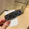 Clip de una palabra moderno y simple, clip BB de pedrería, clip de cuadros elegante para flequillo, pasador para mechones laterales, pasador para el pelo, accesorios para el cabello versátiles