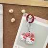 Lindo Dibujo Animado Tamaño Kt Llavero Colgante Mini Bolso Ins Bolsa Corazón de Chica Colgante Regalo para Novia