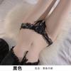 Postura Sexy Divertido Roupa Íntima Feminina Abertura Sexy Tentação Massagem Pérola Grande Renda Livre Fio Dental de Quadril 7001