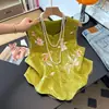 Garantia de Qualidade Seda Redutora de Idade Nova Estilo Chinês Antigo Bordado Pesado Jacquard Gola Redonda Colete Melhorado Colete Feminino Outono