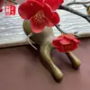 Raspador de nariz de sapo de sândalo verde argentino pode ser personalizado com pente de meridiano de sândalo vermelho de chifre de rinoceronte e pente de massagem ocular