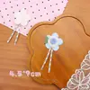 Estilo Nuevo de Primavera Fresco y Dulce Botones de Corazón de Encaje Flores Pequeñas Perla Zanahoria Accesorios para el Cabello de Niñas Accesorios
