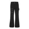 OREETA, Pantalones de Cocodrilo Estilo Punk Callejero Americano para Hombres y Mujeres Marca de Moda de Alto Nivel Corte Delgado Micro Pitido Pantalones Casuales Transfronterizo