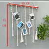 Tapiz de cuerda de algodón tejido para colgar en la pared decoración de pared para el hogar tela para el hogar dormitorio decoración colgante de mesita de noche B&B decoración de pared estilo juvenil