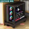 Soporte Universal con Ruedas para Host de Computadora Moderno y Simple Oficina y Hogar Bandeja Elevada Móvil Universal para Host