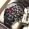 Reloj Deportivo para Hombre Marca Suiza Resistente al Agua Luminoso Multifunción Cuarzo Transmisión en Vivo Producto de Venta Caliente de Comercio Exterior Dropshipping