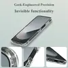 Adecuado para la funda del teléfono Samsung Z Flip 6/Flip 7FE, transparente, delgada y agradable al tacto LeReach