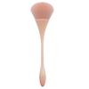 Brocha de maquillaje de cintura pequeña, brocha individual para polvos sueltos, herramientas de belleza, brocha para rubor, nueva brocha de maquillaje dorada en stock
