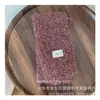 Cachecol Infantil de Lã Flor Retro Alta Qualidade Cachecol Explosivo Outono e Inverno Tricotado Cor Sólida Versátil Moda Cachecol