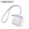 Yue Qian Kai 2026 Cartera Corta Colgante para Cuello de Mujer Gatito Lindo Diseño de Uso Diario Portatarjetas de Identificación Venta al por Mayor