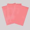 Bolsa de plástico con cremallera de color rosa esmerilado CPE, bolsa opaca para embalaje de ropa, bolsa para suministros privados