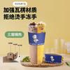 En stock desechable papel corrugado base té con leche aislado café portavasos de papel sencillo doble portavasos para cuatro tazas Suministro de fábrica de bolsa para tazas