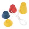 GOLF interior bola de invierno uña tee GOLF soporte para bolas tee GOLF suministros campo de práctica tee de goma para bolas