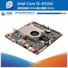Placa base de control industrial 4310U Core Core 4.ª generación Serie I5 mini, bajo consumo, puerto de red dual opcional, toma de corriente de fábrica