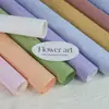 Materiales de Envoltura para Flores de Arte en Papel con Patrón de Piedra Hechas a Mano de Alta Gama, Papel Texturizado Enrollado a Mano, Papel con Textura Arrugada, Papel de Regalo al por Mayor