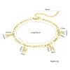 Personalidad transfronteriza DIY acero inoxidable letras totalmente de diamante joya de mano regalo de aniversario pulsera de nombre de diamante de tendencia fábrica
