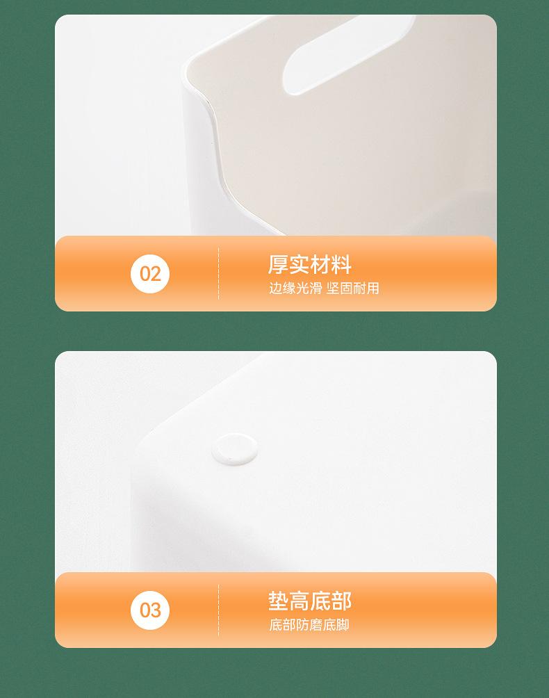 书桌A4文件收纳框桌面学生储物文具书本收纳盒宿舍桌