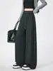 Pantalones Banana de Mujer con Pedrería Estrellada Otoño 2026 Nuevo Cintura Alta Adelgazantes Sueltos Pierna Recta Casual Pierna Ancha