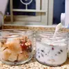 Vejiga de pescado, Nido de pájaro, Gelatina de piel de burro, Pasta de gelatina de tortuga, Caviar, Gelatina de pescado, Botellas dispensadoras de vidrio, Botellas de vidrio, Frascos de boca ancha, Vidrio transparente