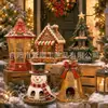 Novo Produto de Natal Alimentador de Pássaros Boneco de Neve de Natal Alimentador de Pássaros de Natal Artesanato Impresso em 3D