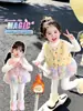 Colete Infantil Outono e Inverno 2026 Novo Estilo Menina Bebê Blusa Sem Mangas Roupa Externa Estilosa Cardigan Colete Infantil Inverno