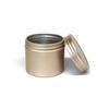 Latas pequeñas de aluminio de 40 ml latas pequeñas de té de 40 g de oro esmerilado cajas de aluminio latas pequeñas de té una lata de latas de té de grado alimenticio con burbujas cajas de aluminio
