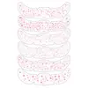 Pegatinas de Tatuaje de Pecas Estilo Nuevo Europeo y Americano Transfronterizas con Foil Dorado y Plateado para Fiesta Maquillaje Facial Brillante Pegatinas de Tatuaje Temporales