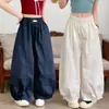2026 Nuevos Pantalones de Linterna para Niñas de Verano Delgados de Secado Rápido Transpirables Versátiles Casuales Elegantes Pantalones Japoneses Repelentes de Mosquitos