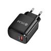 Carregador de carregamento rápido transfronteiriço por atacado 5V3A Regulamentos europeus e americanos de porta única para Apple Android plugue do carregador de celular