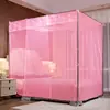 Nova Mosquiteiro de Palácio Doméstico com Suporte Reforçado, Estilo Princesa, Espessado e Densificado, Mosquiteiro Tradicional para Cama de Casal