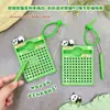 Fecho de Pulseira Panda Festa Panda 90 Contas Quadradas Aço Magnético Contas Brinquedo Educativo Infantil Atacado