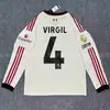 2526 Barcelona Real Madrid Liverpool Camiseta de Manga Larga No. 10 Yamar No. 10 Uniforme de Fútbol Local y Visitante de Mbappé