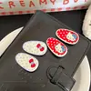 Lindo Pinza para el Cabello de Gatito con Lunares y Lazo Pinza Lateral para Flequillo Pinza de Pato Pinza para el Cabello de Niños Bebé Accesorios para el Cabello Verano