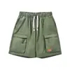 Shorts de trabajo de verano OLA talla europea transfronteriza para hombre, shorts de cinco puntos rectos holgados versátiles de moda con múltiples bolsillos, pantalones casuales