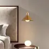 Araña LED nórdica personalizada 9W para hogar, dormitorio, sala de estar, comedor, hotel, araña con portalámparas de aluminio y cobre