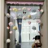 Cortina de puerta de nube adornos lindos para niños creativa Yugui perro cortina divisoria niña melodía habitación de niña cortina de puerta de habitación