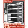 Estante de Almacenamiento de Cocina de Acero Inoxidable 304, Independiente Multicapa de 5 Niveles Engrosado para Horno de Microondas y Ollas, Estante de Almacenamiento para el Hogar