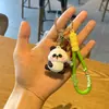 Chaveiro de Viagem Fofo e Criativo Kung Fu Panda Boneco Estéreo de Plástico Macio Pingente para Chaveiro de Carro Bolsa Presente