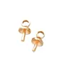 Pingente Agulha de Olho de Carneiro com Pérola Banhado a Ouro 14K Agulha para Pulseira Colar DIY Artesanal Materiais de Joias Acessórios