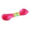 1 rollo/paquete de hilo tejido a mano de color, cuerda de nudo chino, material de cuerda de pulsera de nudo chino DIY