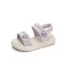 Zapatos para Niñas Sandalias de Princesa para Niños 2026 Nuevo Estilo de Verano Sandalias de Playa para Bebés Niñas Verano Suela Suave Punta Abierta