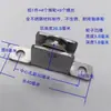 Venta al por mayor de 4 Paquetes de Poleas para Puertas de Pantalla de Aleación de Aluminio de Estilo Antiguo Ruedas con Ranura de Acero Inoxidable de 7 mm 8 mm 9 mm
