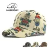 Gorra de Béisbol Bordada de Oso de Gama Alta con Visera Dura, Gorro de Moda Estilo Coreano para Protección Solar para Mujeres y Hombres