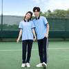 Terno de uniforme escolar para alunos do ensino fundamental Terno de classe para alunos do ensino médio 2024 Top de manga curta Roupas de verão Trajes de dia infantil para homens e mulheres