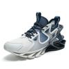 Four Seasons Respirável Fly Woven Sneakers Gradiente Masculino Moda Nacional Sapatos Casuais Moda Juvenil Meias Blade Shoes