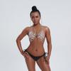 Accesorios de Joyería Transfronteriza Europeos y Americanos, Ropa de Gema Acrílica Moderna y Sexy, Cadena de Pecho Colorida, Cadena Corporal de Sujetador para Mujer