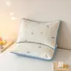 Fundas de almohada acolchadas impermeables, juego de dos, nuevo modelo 2026, funda de almohada resistente al aceite y a la suciedad, protector de almohada