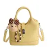 Bolso Pequeño Retro Color Marrón Maillard para Mujer 2026 Nueva Moda Versátil Bolso Cruzado Bolso de Mano para Viajes al Trabajo Bolso Cubo