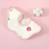 Toalha de Saliva para Bebê, Babador de Seis Camadas para Recém-Nascido, Babador Fofo de Pétala Cartoon Absorvente Anti-Mancha, Atacado